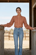 Long sleeve Lace Blouse