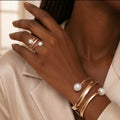 Gold bracelets