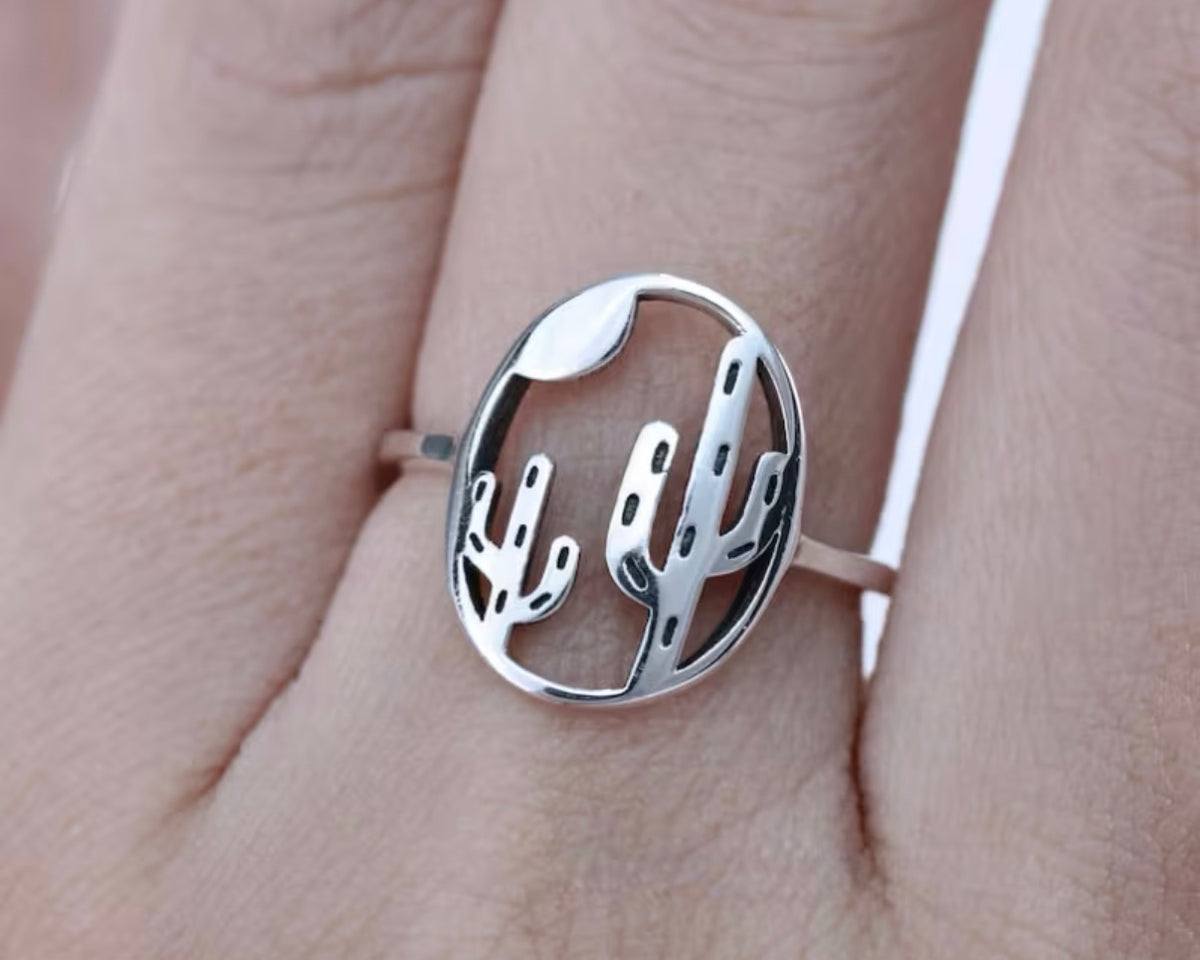 Hollow cactus Ring