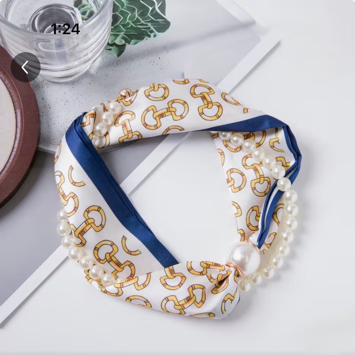 Pearl Scarves