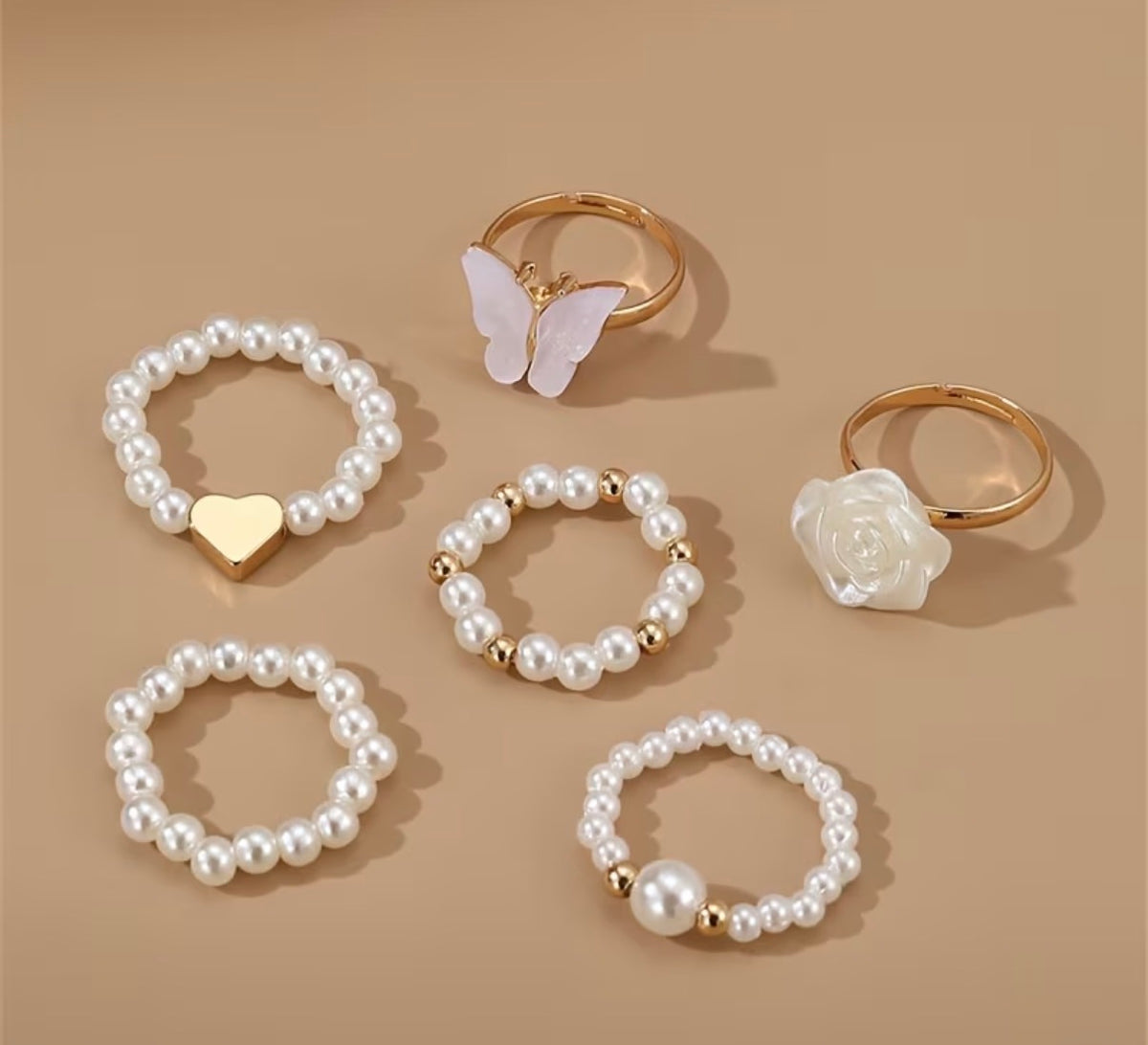 Pearl Rings