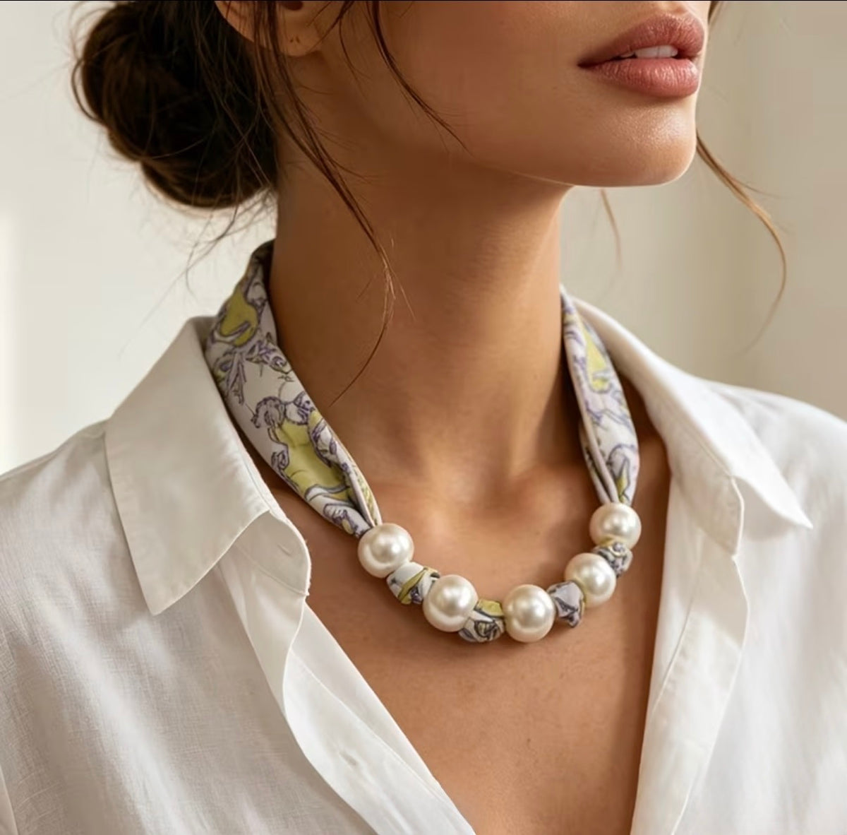 Pearl Scarves