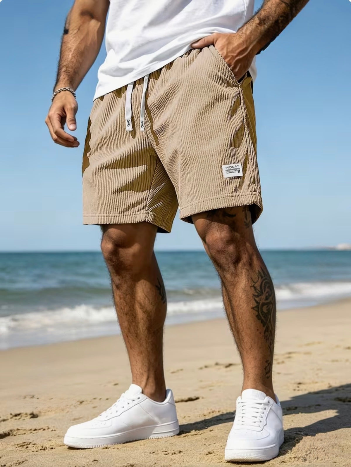 Men’s corduroy shorts