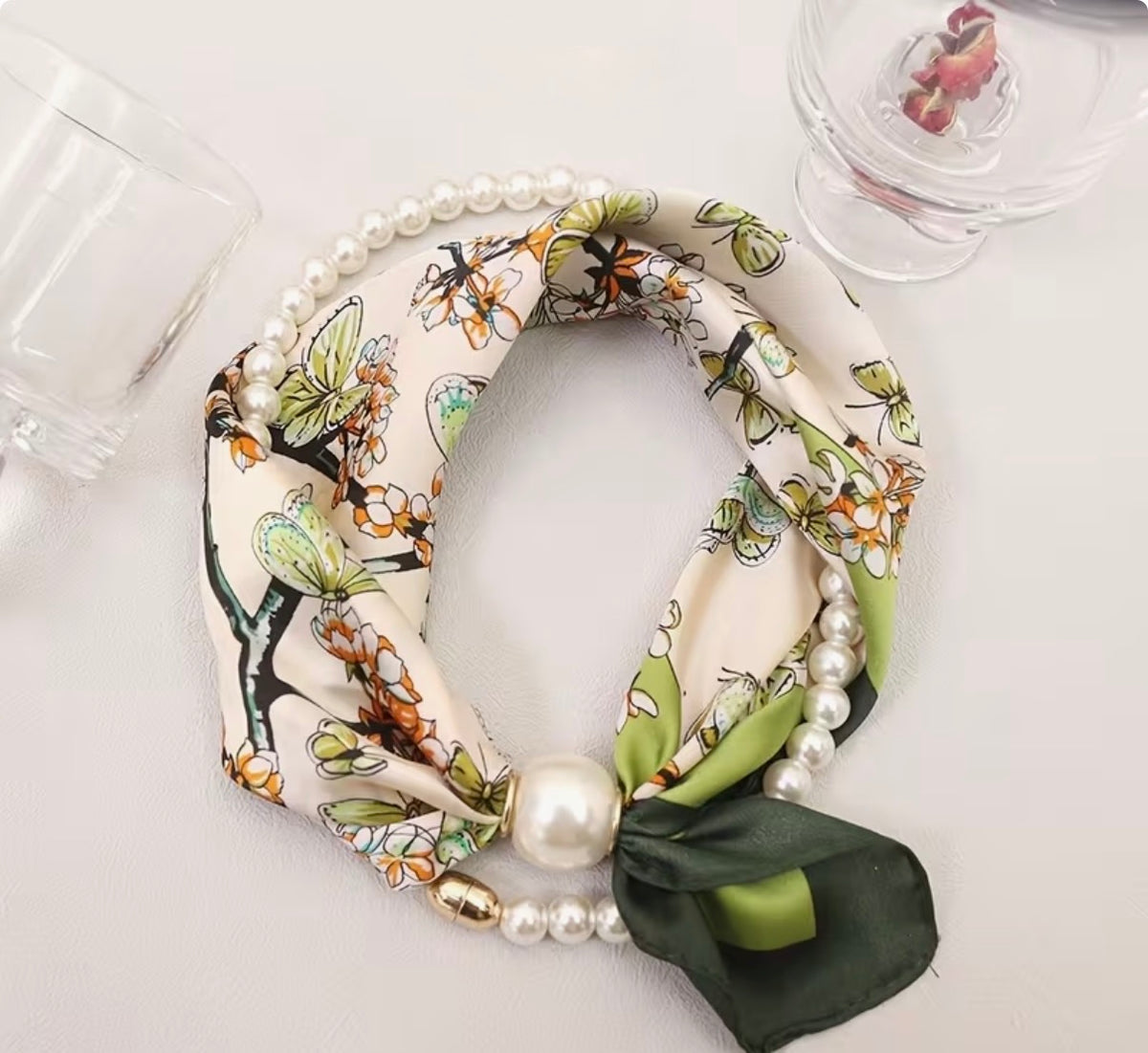 Pearl Scarves
