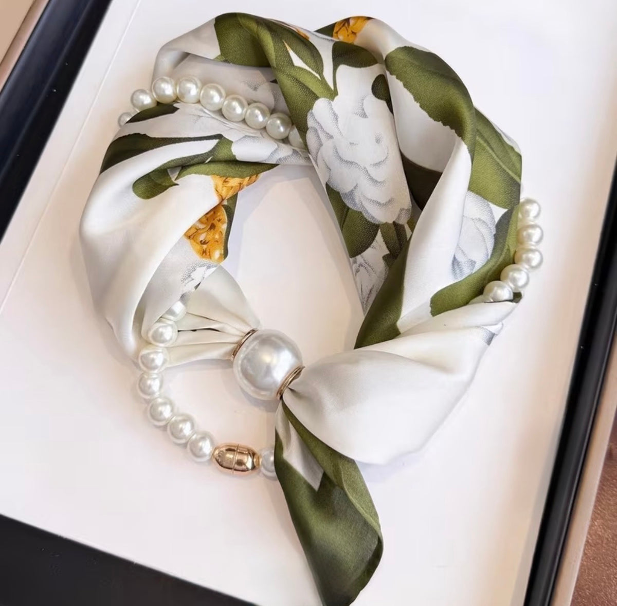 Pearl Scarves