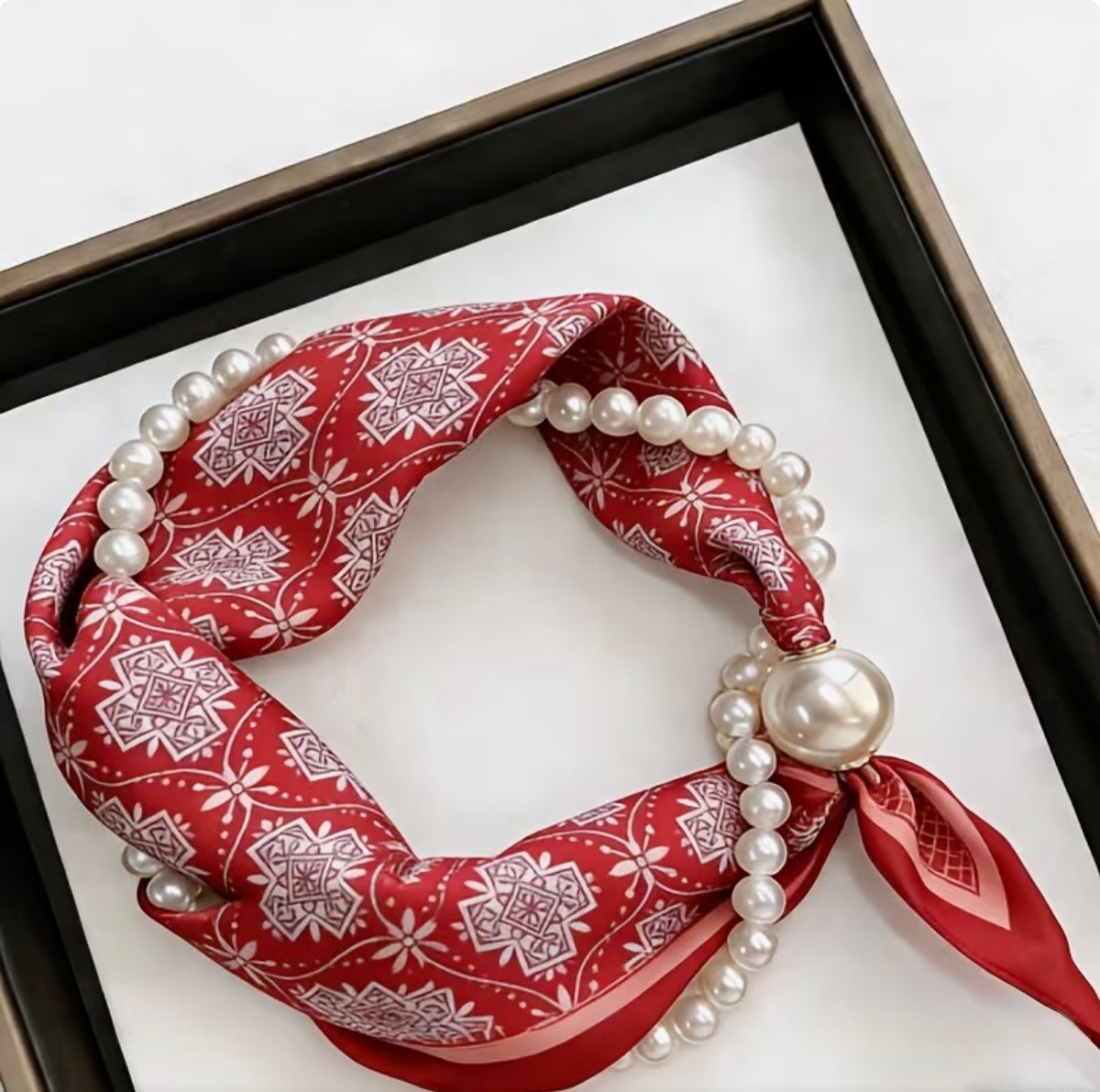 Pearl Scarves